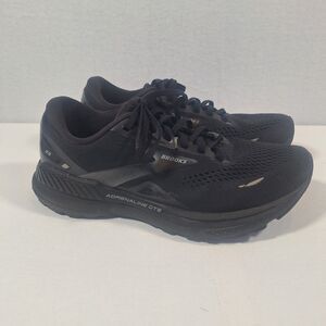 Brooks Adrenaline GTS 23 Women's Size 8 Wide D Black Running Shoes 1203811D020